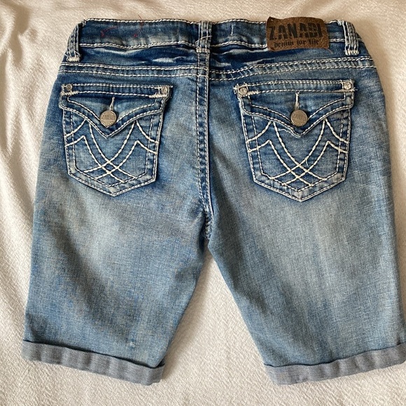 Zana di jeans denim bermuda shorts Size 7 - Picture 2 of 8